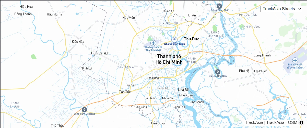 Change map style with user interaction.