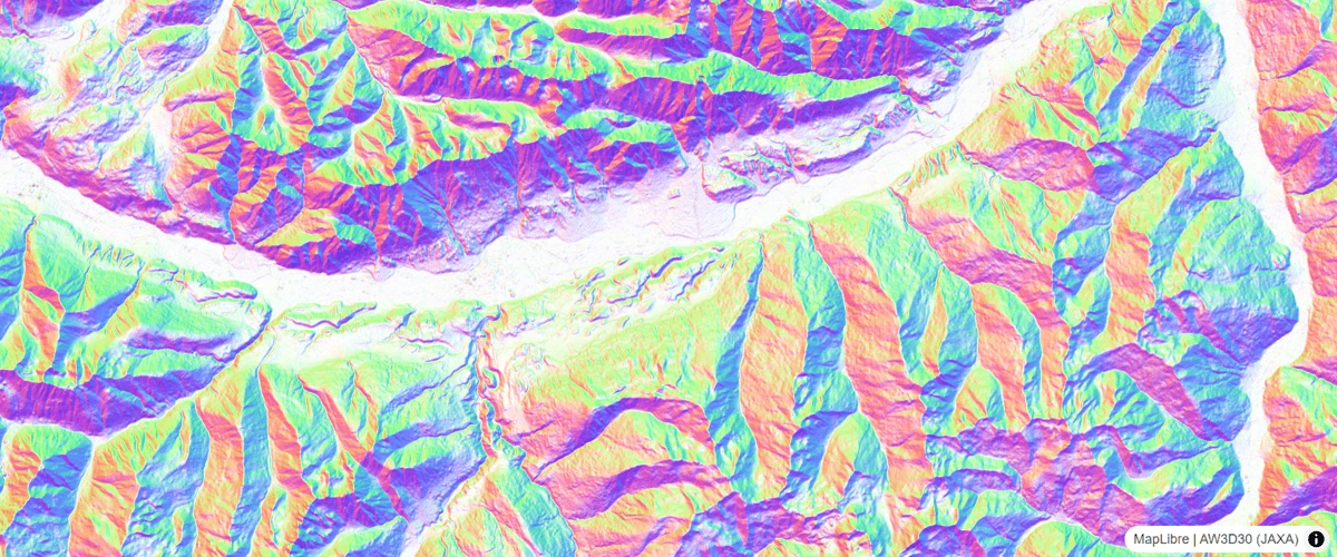 Add a hillshade layer with multiple illumination sources.
